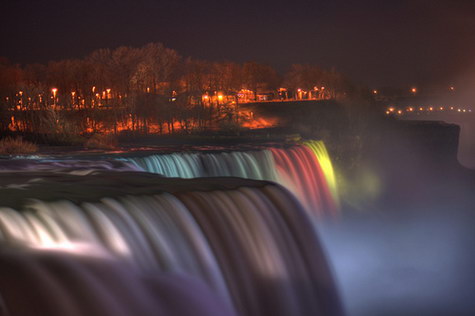 Niagara Falls at Night Niagara Falls at Night, Photo: Aneurysm9, Flickr
