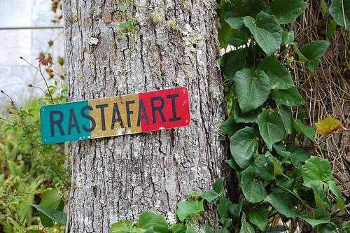 Rastafari Sign at Bob Marley's house Rastafari Sign at Bob Marley's house, Photo: skibler, Flickr