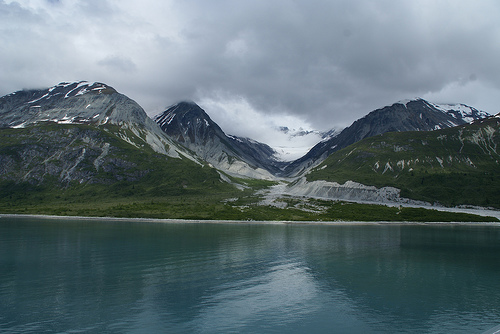 Glacier Bay National Park in Alaska as Seen from Holland America Westerdam Cruise Ship, Photo: dbaron, Flickr