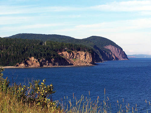 Bay of Fundy Seen from Fundy National Park, Photo by Product of Newfoundland, Flickr