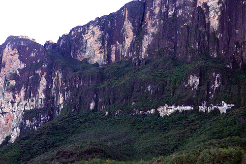This is the Strip on the Side of Monte Roraima that Creates a Natural Staircase and the Only Way Up, Photo: One Off Man Mental, Flickr