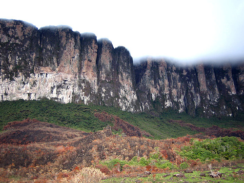 View of Monte Roraima from Basecamp at Canaima National Park, Estado Bolivar, Venezuela, Photo: Nicholas Laughlin, Flickr View of Monte Roraima from Basecamp at Canaima National Park, Estado Bolivar, Venezuela, Photo: Nicholas Laughlin, Flickr