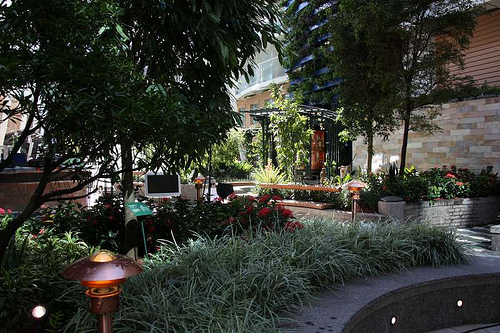 Lush Gardens of Central Park with Live Trees on Oasis of the Seas, Photo: steamboatsorg, Flickr
