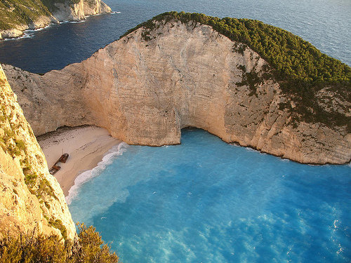 Navagio Beach aka Shipwreck Cove - The Most Photographed Place, Photo by Paolo Rosa, Flickr Navagio Beach aka Shipwreck Cove - The Most Photographed Place, Photo by Paolo Rosa, Flickr