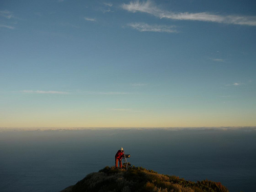 Visiting Tristan da Cunha = Seeing Nothing but Endless Ocean All Around, Photo: brunosan, Flickr