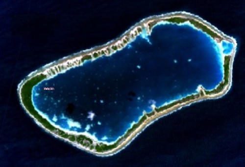 Orona Atoll - The Most Beautiful Atoll of the World, Photo: NASA, Wikipedia