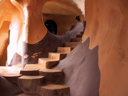 Staircase Inside Crazy House, Photo: hankoss, Flickr