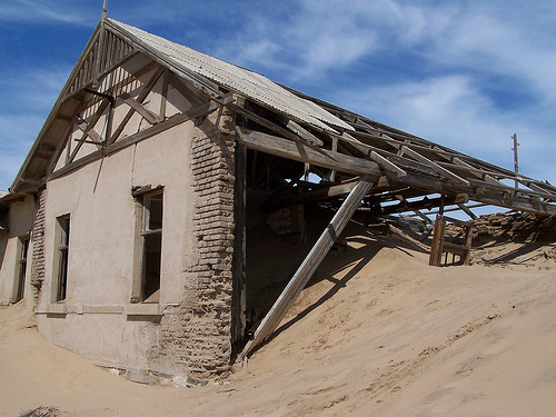 Kolmanskop Ghost Town in Southern Namibia, Photo: geoftheref, Flickr