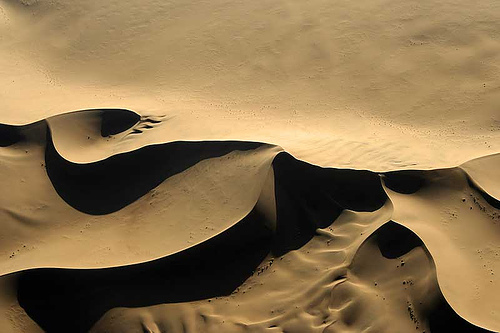 Aerial View of the Namib Desert Dunes, Photo: DaveC71, Flickr
