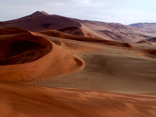 Sossusvlei Clay Pan in the Central Namib Desert, Photo: geoftheref, Flickr