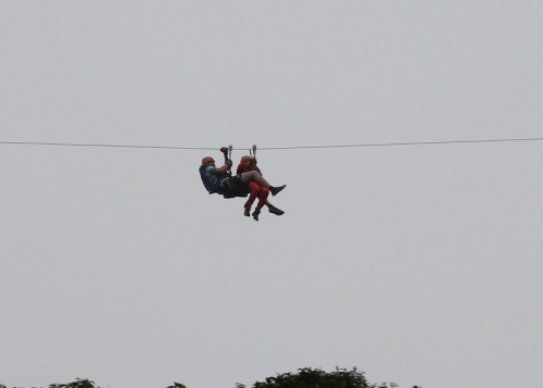 Zipline Over Monteverde Cloud Forest Preserve in Costa Rica, Photo: Velorian, Wikitravel Zipline Over Monteverde Cloud Forest Preserve in Costa Rica, Photo: Velorian, Wikitravel