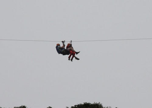 Zipline Over Monteverde Cloud Forest Preserve in Costa Rica, Photo: Velorian, Wikitravel