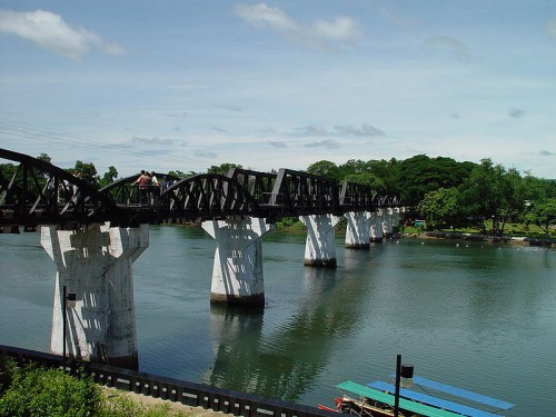 Dark Tourism Destination #3 - River Kwai Bridge in Thailand, Photo: Ahoerstemeier, Wikipedia Dark Tourism Destination #3 - River Kwai Bridge in Thailand, Photo: Ahoerstemeier, Wikipedia
