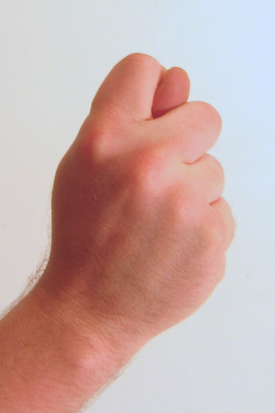 Fig Sign Gesture Can Cause Offense in Some Countries, Photo: Jeremykemp, Wikipedia Fig Sign Gesture Can Cause Offense in Some Countries, Photo: Jeremykemp, Wikipedia
