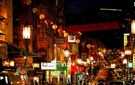 San Francisco Bay Area Attraction - Chinatown