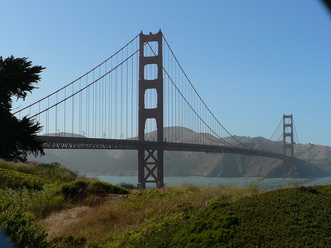 San Francisco Bay Area Attraction - Golden Gate Bridge