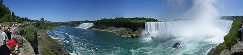 Niagara Falls Panorama Image from Canadian Side, Photo: Sbittante, Wikipedia