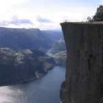 Preikestolen Norway Pulpit Rock Side View Photo of Preikestolen Pulpit Rock in Norway, Photo: Aconcagua, Wikipedia