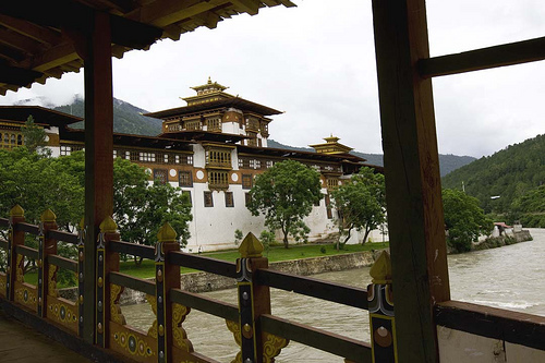 Punakha Dzong, the Former Seat of the Royal Family in Bhutan, Photo: babasteve, Flickr