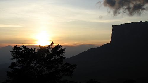 Sunset at Monte Roraima, Photo: slash__, Flickr