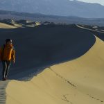 A Trek Through the Mesquite Sand Dunes of Death Valley
