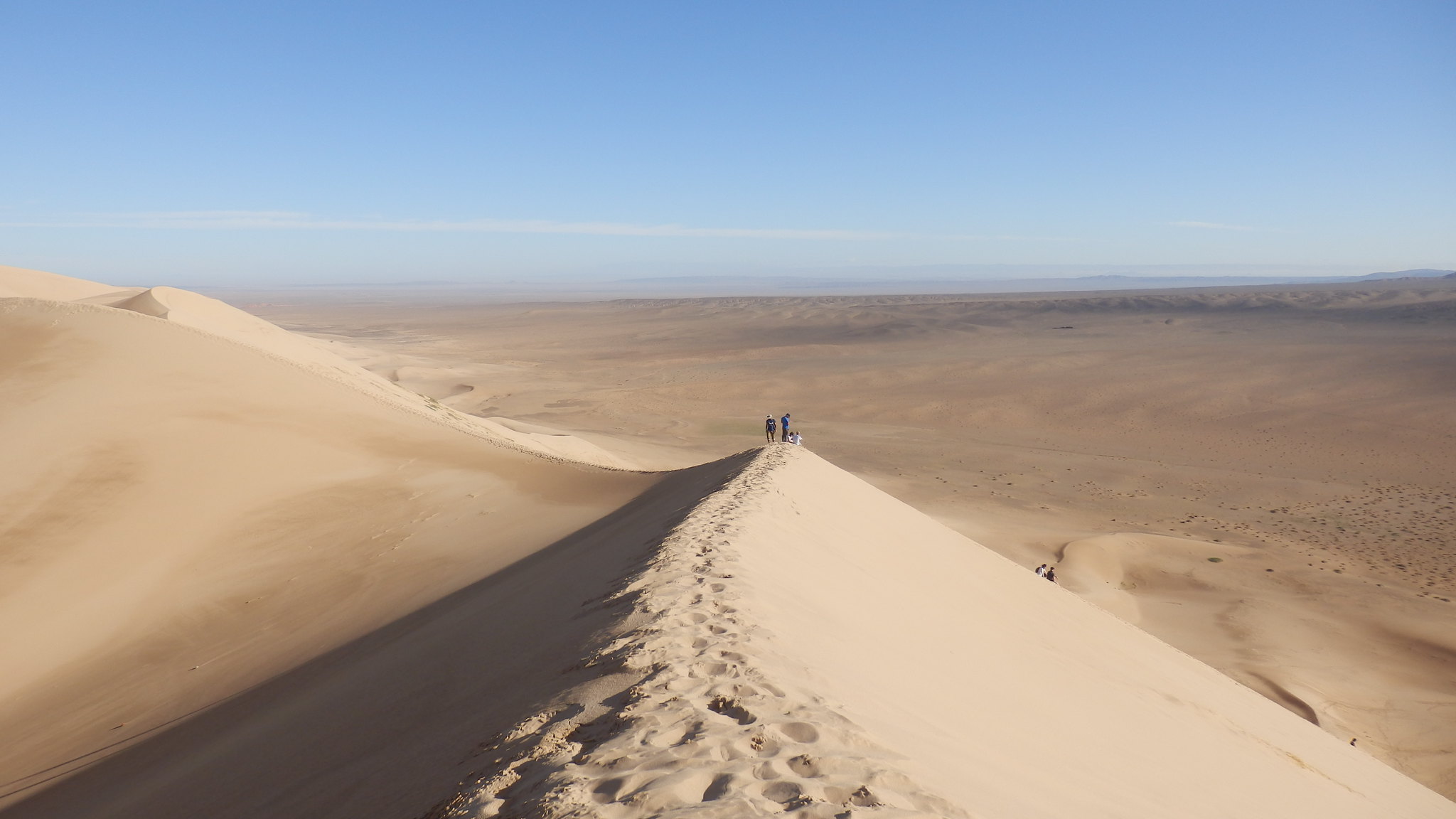 The Sand Dunes in the Gobi Desert, Mongolia