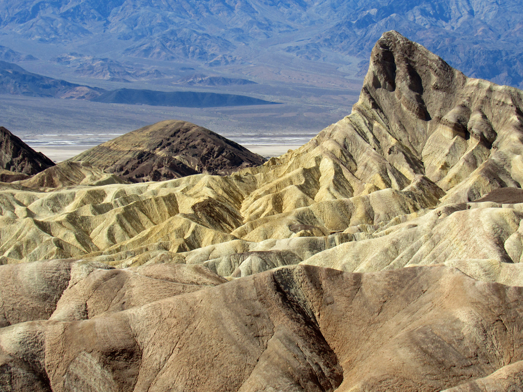 Manly Beacon and Zabriskie Point Trail