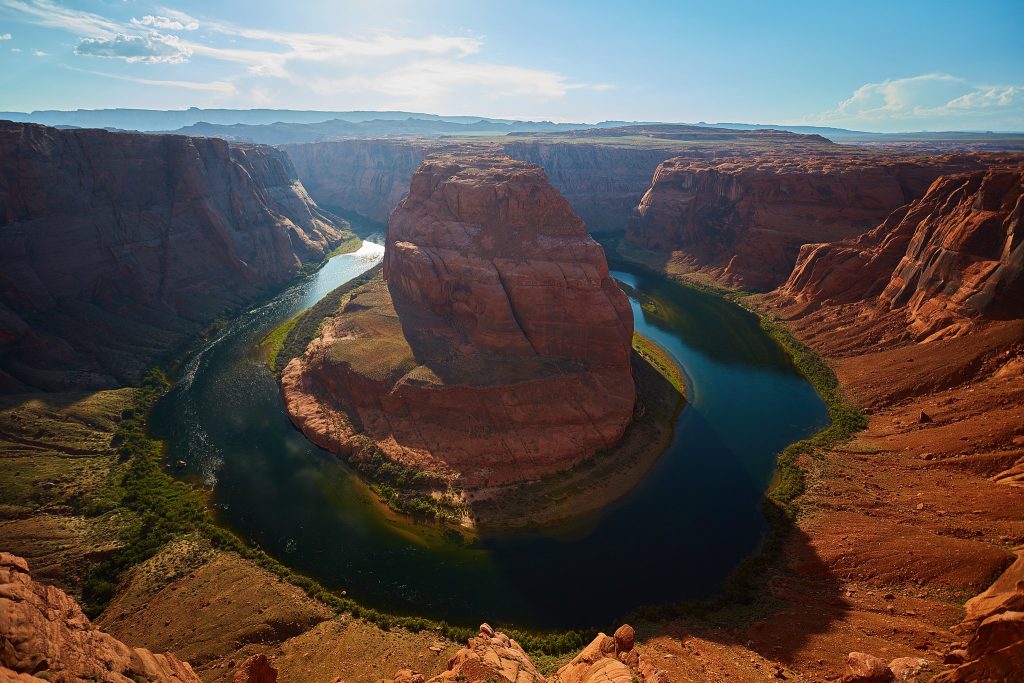 Horseshoe Bend on Colorado River in Arizona, USA