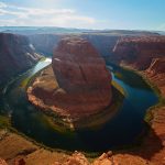 Horseshoe Bend on Colorado River in Arizona, USA